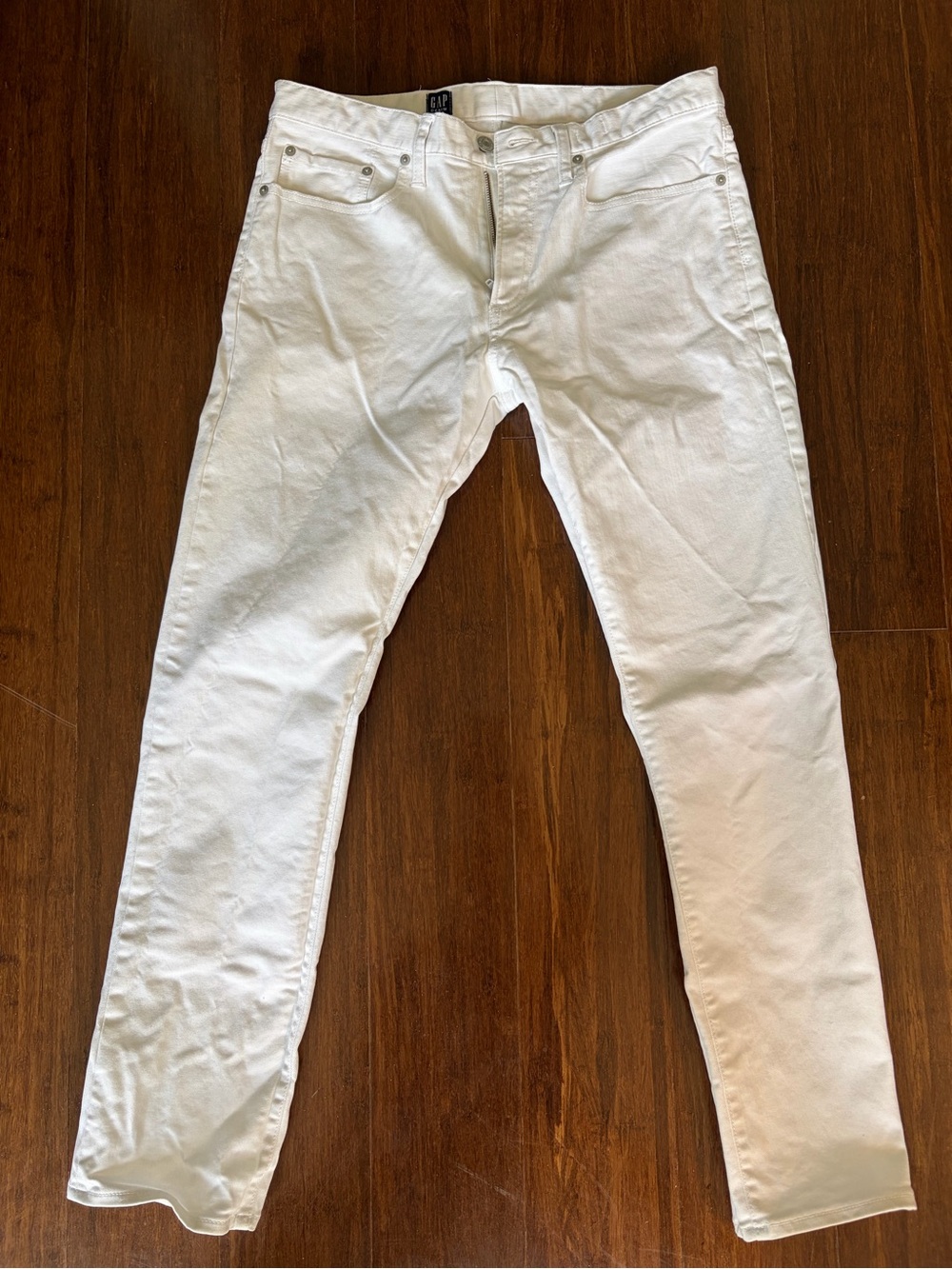 Gap Denim 1969 Men’s Slim Fit Jeans 32x30 - white